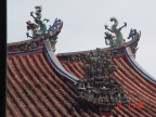 Photo of carving at on Kuan Im Teng's roof