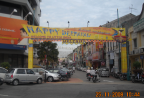 Photo of part of Market Street (Lebuh Pasar)