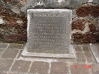 Tombstone inside St Paul's Church