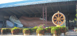 Reclining Buddha Statue in Wat Phothivihan