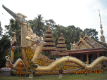 The Dragon Boat in Wat Machimmaran