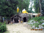 A 'cave temple' in Wat Mai Suwankhiri