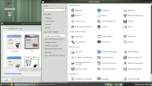 Gnome  with 2 programs opened on openSuse 11.4